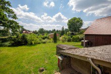 Ausblick DG Wohnen 1 Geh�ft nahe M�ritz mit 2 Wohnh�usern ** viel Nebengelass ** gro�e Scheune ** Wohn-/Nutzfl�che 680 m�