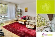 Wohnzimmer mit Balkon ++ Perfekte Lage am Park ++ Wohnen im Gr�nen zwischen Olympiastadion und Drachenberg - vermietet!