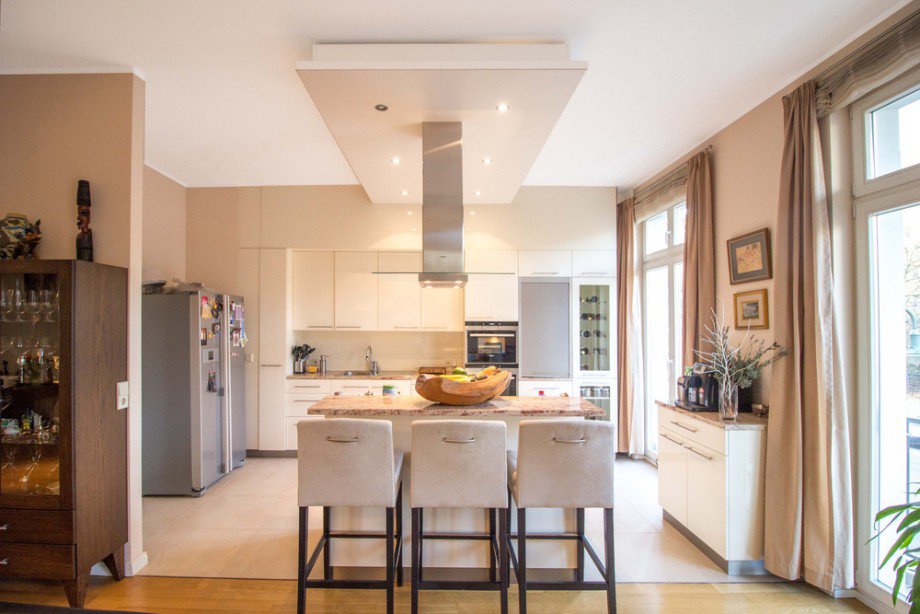 moderne K�che Etagenwohnung Berlin