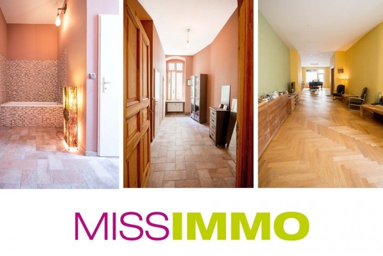 modernisierter Altbau Berlin Etagenwohnung Wohnen & Arbeiten im Stuckaltbau mit Loft-Charakter **Kiezlage Berlin-Moabit**