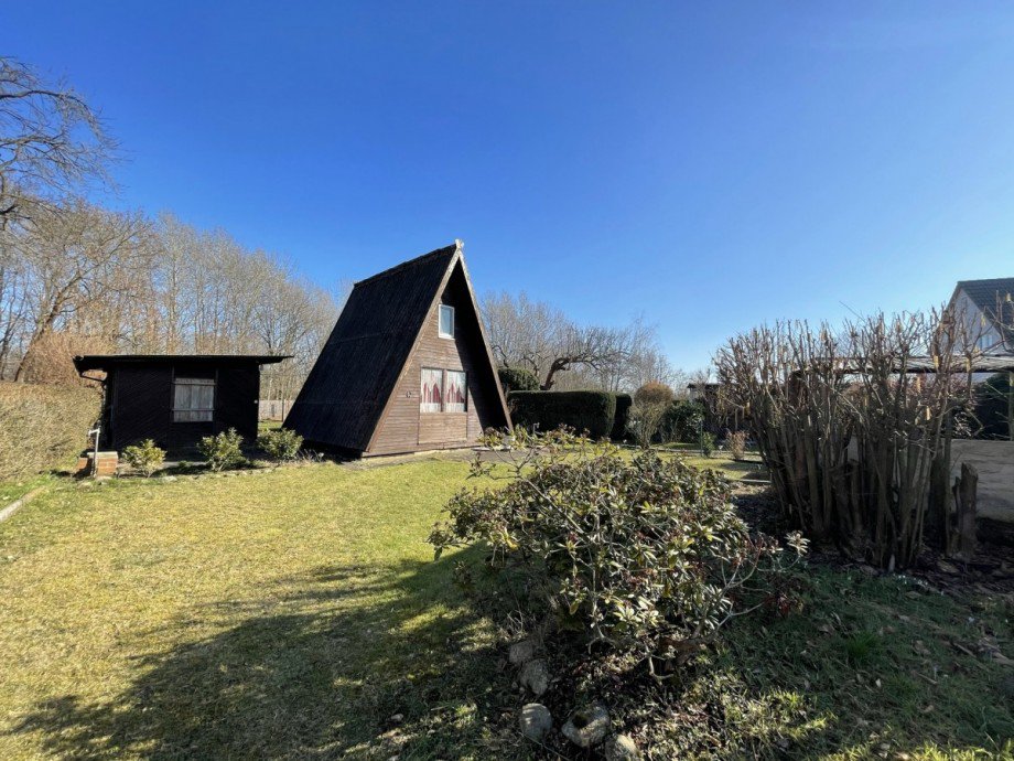 Finnh�tte Wohngrundst�ck Sch�nefeld