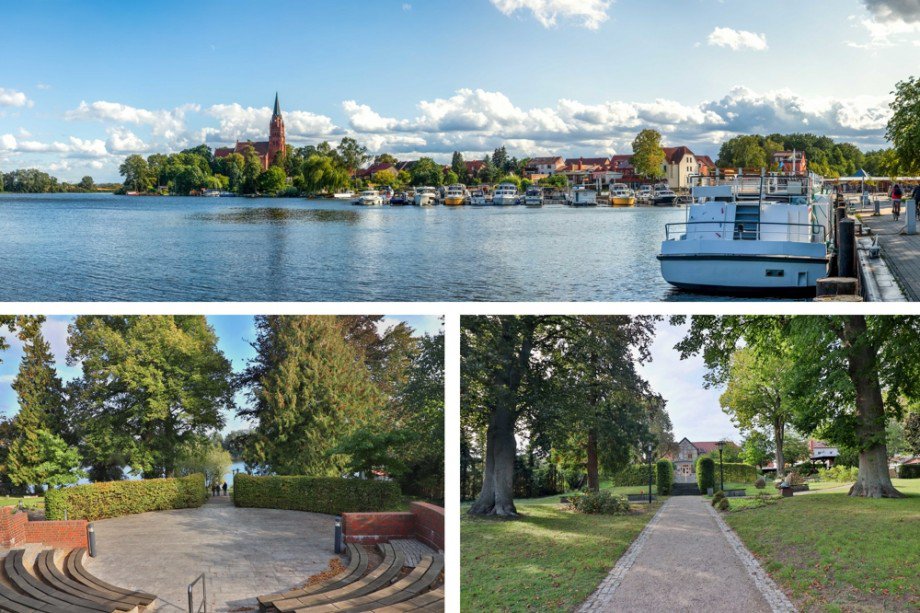 B�rgergarten & Stadthafen - fu�l�ufig entfernt Mehrfamilienhaus R�bel/M�ritz