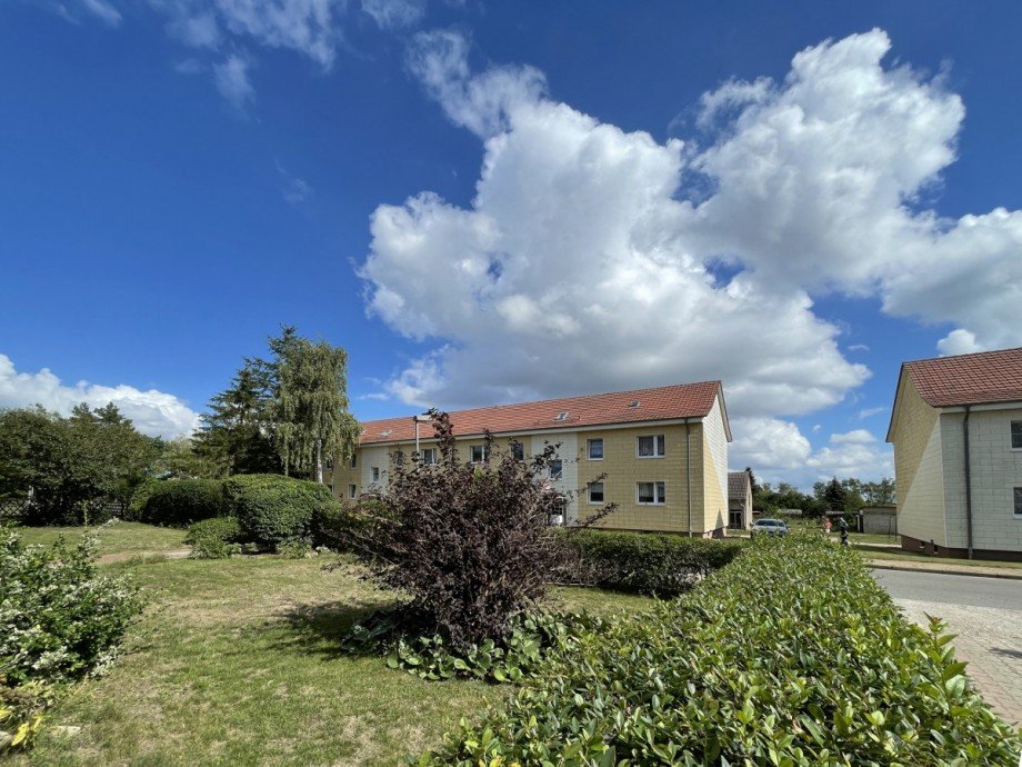 Au�enansicht 3 Etagenwohnung Ankershagen / Bocksee