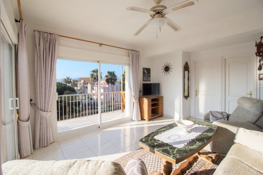 Wohnzimmer Etagenwohnung Denia