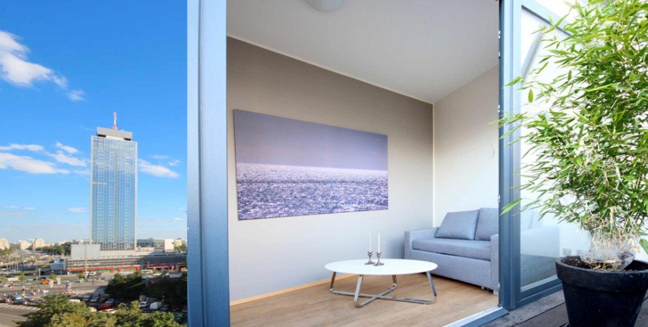 Zimmer 4 mit Ausblick Penthousewohnung Berlin