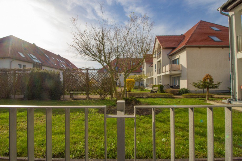 Ausblick Erdgeschosswohnung Gro�beeren