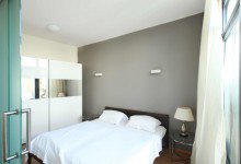 Schlafzimmer Detail Traumhaftes Penthouse in Toplage Berlin-Mitte **Dachterrasse**Klimaanlage**exklusive Ausstattung**