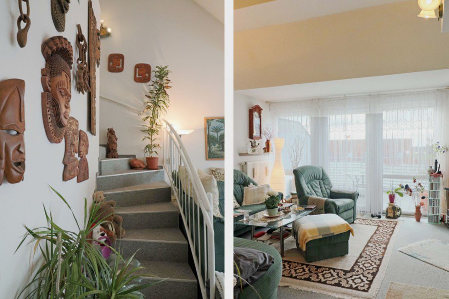 Wohnzimmer Maisonettewohnung Sch�nefeld