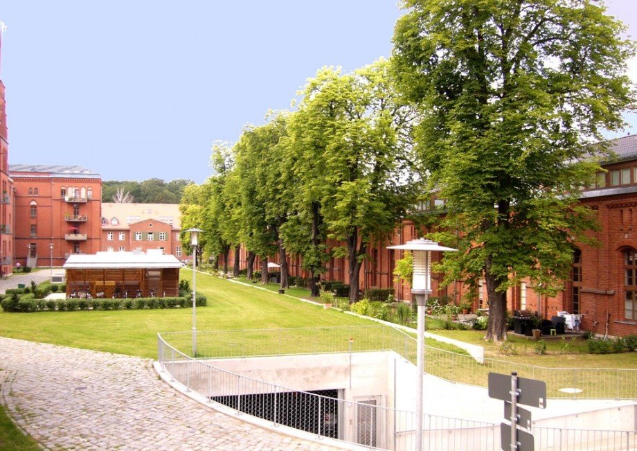 Angrenzende Wohnanlage Einfamilienhaus Potsdam