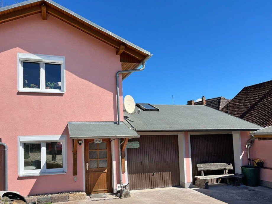 Eingang Studio 1 + Doppelgarage Ferienhaus Malchow