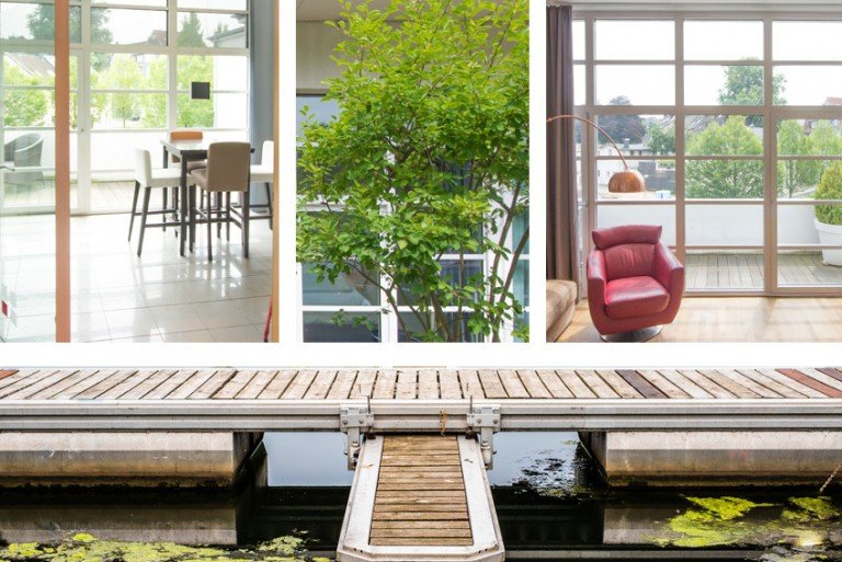 modern, m�bliert, sofort bezugsfrei Essen-Werden Maisonettewohnung Traumhafte Maisonette-Wohnung in direkter Wasserlage ! M�bliert ** sofort bezugsfrei **