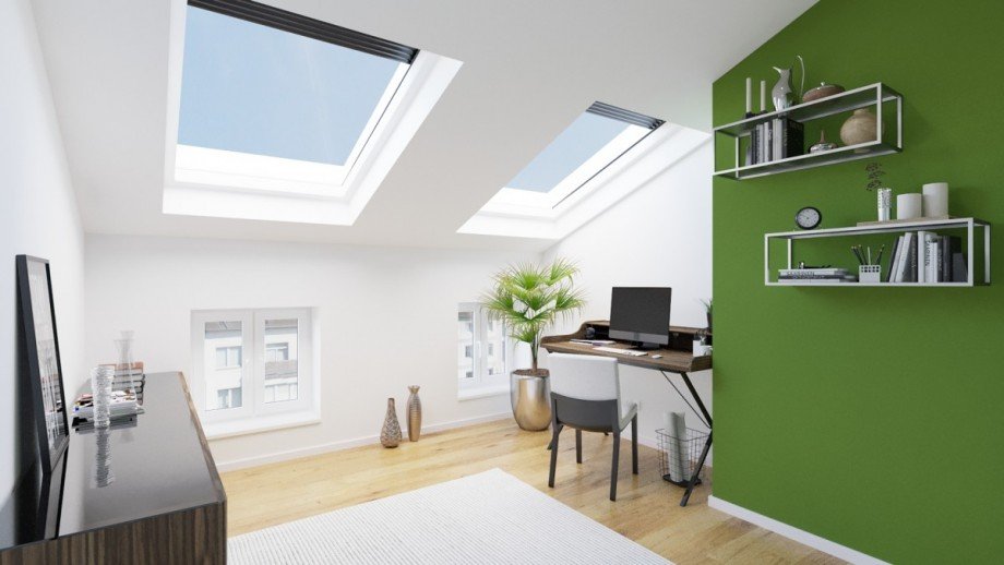 Visualisierung G�ste / B�ro Dachgeschosswohnung Berlin