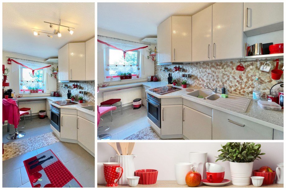 Collage K�che Doppelhaush�lfte Sch�nefeld