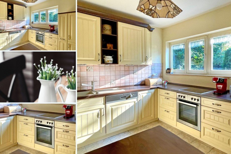 Collage K�che Doppelhaush�lfte Heidesee