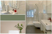 Collage Bad M�blierte Altbauwohnung in beliebter Kiezlage! 
** Hier k�nnen Sie sofort einziehen **