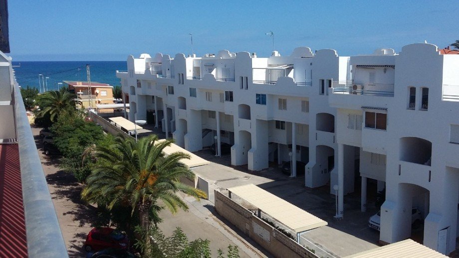 Aussicht Richtung Meer Etagenwohnung Denia