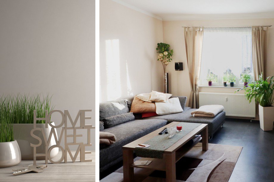 Wohnzimmer Etagenwohnung Berlin